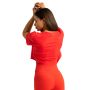 Ženski Crop Top Limitless Hot Red - GymBeam L