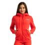 Ženska dukserica Limitless Zip Up Hot Red - GymBeam XL