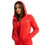 Ženska dukserica Limitless Zip Up Hot Red - GymBeam XL