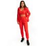 Ženska dukserica Limitless Zip Up Hot Red - GymBeam XL