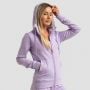 Ženska dukserica Limitless Zip Up Lavender - GymBeam XXL
