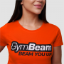 Ženska majica Beam Orange - GymBeam S