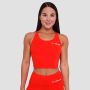 Ženski sportski top BEAT Tangerine - GymBeam XXL