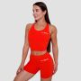 Ženski sportski top BEAT Tangerine - GymBeam XXL
