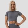 Ženski crop top FLO Grey - GymBeam XL