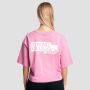 Ženska majica Girls Club Boxy Pink - GymBeam XL