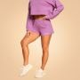 Ženski sorc sweatshorts Grace Purple - BeastPink XL