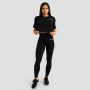 Ženski Crop Top Limitless Black - GymBeam L