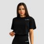 Ženski Crop Top Limitless Black - GymBeam L