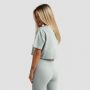 Ženski Crop Top Limitless Eucalypt - GymBeam S