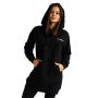 Ženska dukserica Limitless Longline Black - GymBeam L