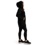 Ženska dukserica Limitless Longline Black - GymBeam L