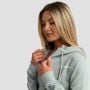 Ženska dukserica Limitless Zip Up Eucalypt - GymBeam M