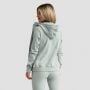 Ženska dukserica Limitless Zip Up Eucalypt - GymBeam M