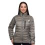 Ženska jakna Puffer Vetiver/Black - GymBeam XL