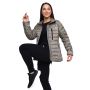 Ženska jakna Puffer Vetiver/Black - GymBeam XL