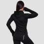 Ženska majica za trčanje 1/2 Zip Black - GymBeam M