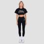 Women‘s Thrive Cropped T-shirt Black - GymBeam L
