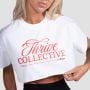 Women‘s Thrive Cropped T-shirt White - GymBeam L