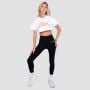 Women‘s Thrive Cropped T-shirt White - GymBeam L