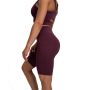 Ženski biciklistički šorts Eggplant - GymBeam XXL