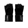 Women‘s fitness gloves Guard black - GymBeam XL