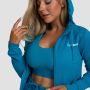 Ženska dukserica Limitless Zip Up Aquamarine - GymBeam M