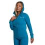 Ženska dukserica Limitless Zip Up Aquamarine - GymBeam M