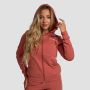 Ženska dukserica Limitless Zip Up Cinnamon - GymBeam XXL