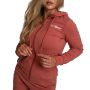 Ženska dukserica Limitless Zip Up Cinnamon - GymBeam XXL