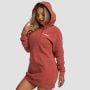 Ženska dukserica Limitless Longline Cinnamon - GymBeam XXL