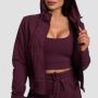 Ženski duks TRN Zip-Up Eggplant – GymBeam XS