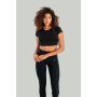 Ženski CropTop Essential Black - STRIX L