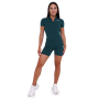 Ženska majica Ignite Cropped Dark Green - GymBeam L