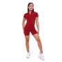 Ženska majica Ignite Cropped Dark Red - GymBeam L