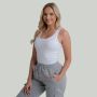 Ženska majica bez rukava Ribbed White - STRIX XL