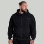 Muški duks Zip Up Washed Black - STRIX M