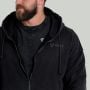 Muški duks Zip Up Washed Black - STRIX M