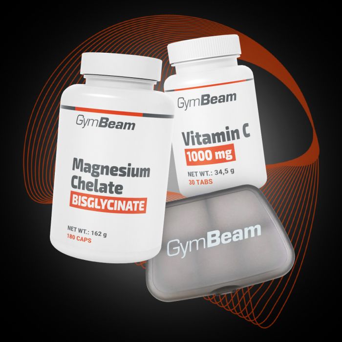 Magnezijum helat (bisglicinat) - GymBeam 180 kaps.