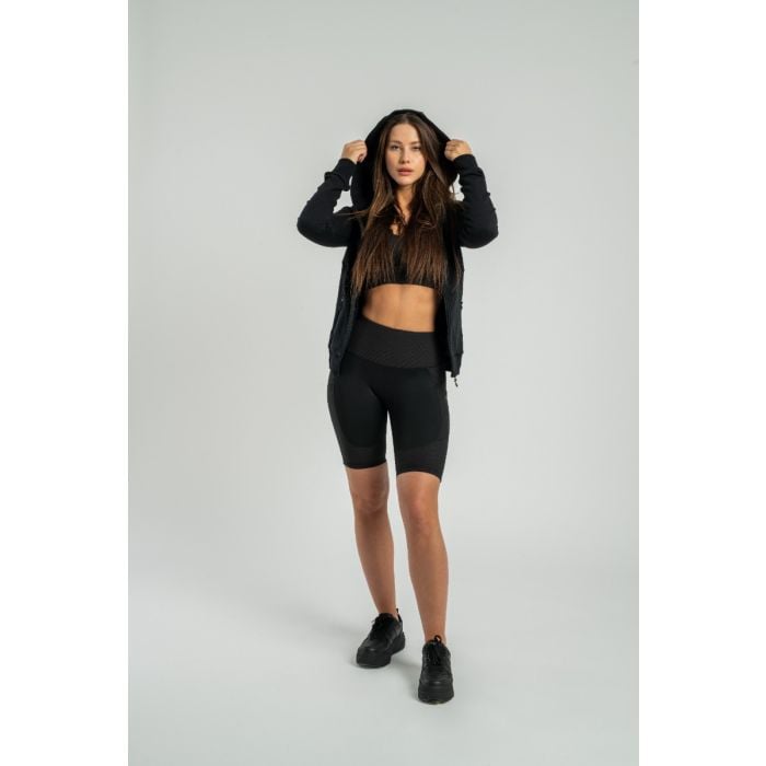 Ženska dukserica Zip Up Nova Black - STRIX S