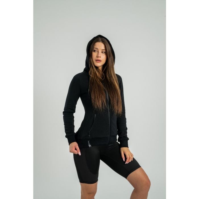 Ženska dukserica Zip Up Nova Black - STRIX S