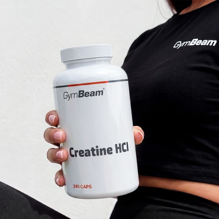 Kreatin HCl – GymBeam 120 kaps.