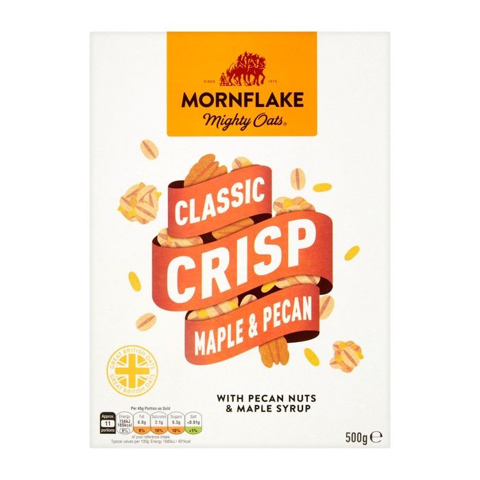 Овсене пахуљице Classic Crisp Maple & Pecan - Mornflake