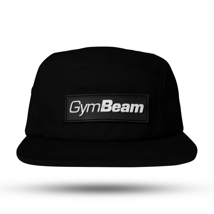 Kačket 5Panel Black - GymBeam single_variant