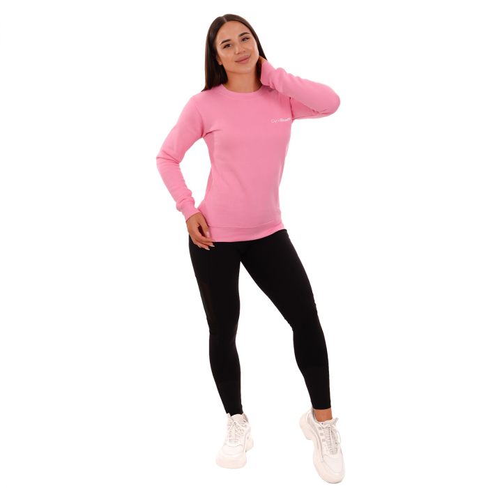 Ženska dukserica Basic Baby Pink - Gymbeam XXL