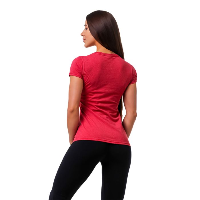 Ženska majica Basic Vintage Red - GymBeam M