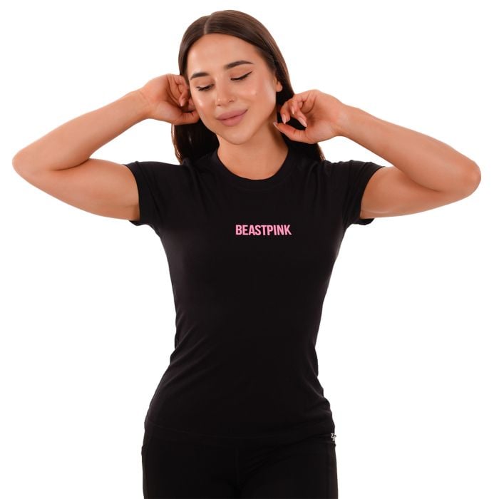 Ženska majica Daily Black – BeastPink XXL
