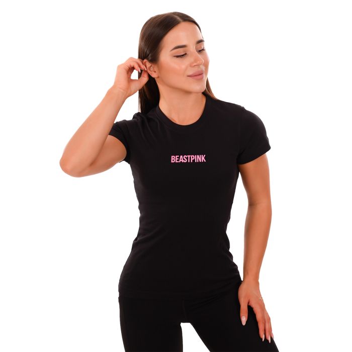 Ženska majica Daily Black – BeastPink XXL