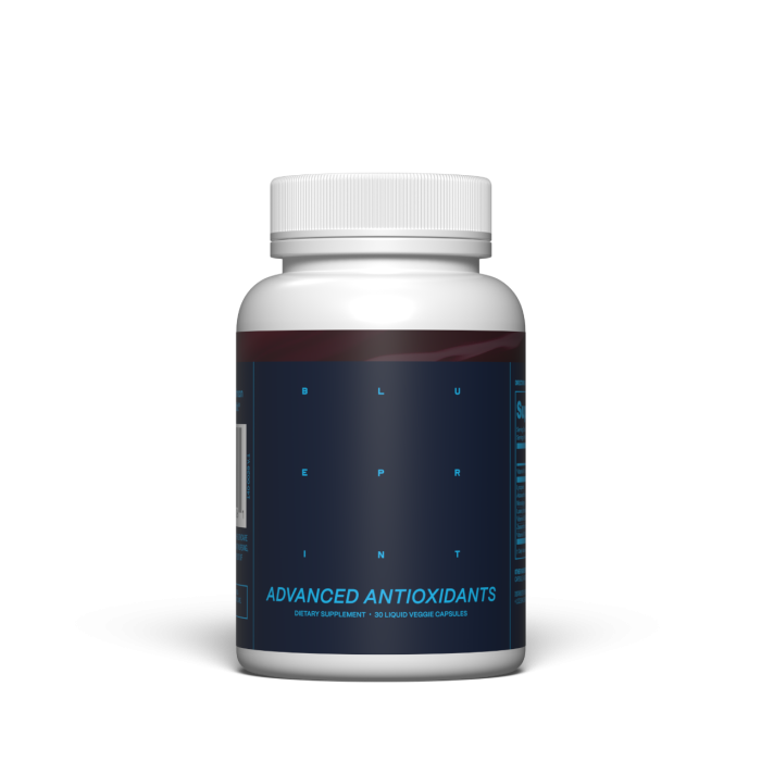 Advanced Antioxidants - Blueprint by Bryan Johnson 30 caps
