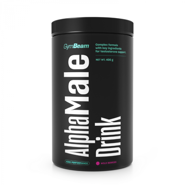 AlphaMale Drink - GymBeam 400 g - šumsko voće